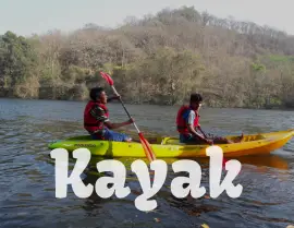kayking activities on dandeli kali river front